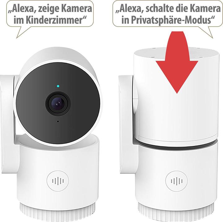 Image du produit 7links Caméra IP WLAN, pan/tilt, résolution 2K, suivi d'objet, mode privé