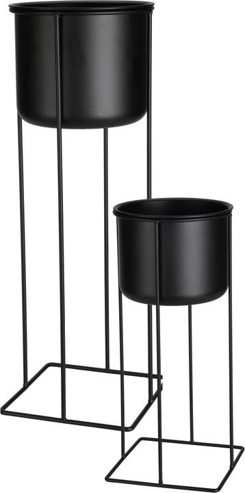 Image du produit Casativo Supports de pots de fleurs en métal, lot de 2