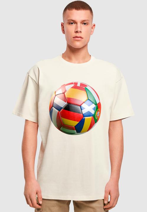 Image du produit Urban Classics Tee surdimensionné Football's coming Home Europe Tour - 141509 (XS)