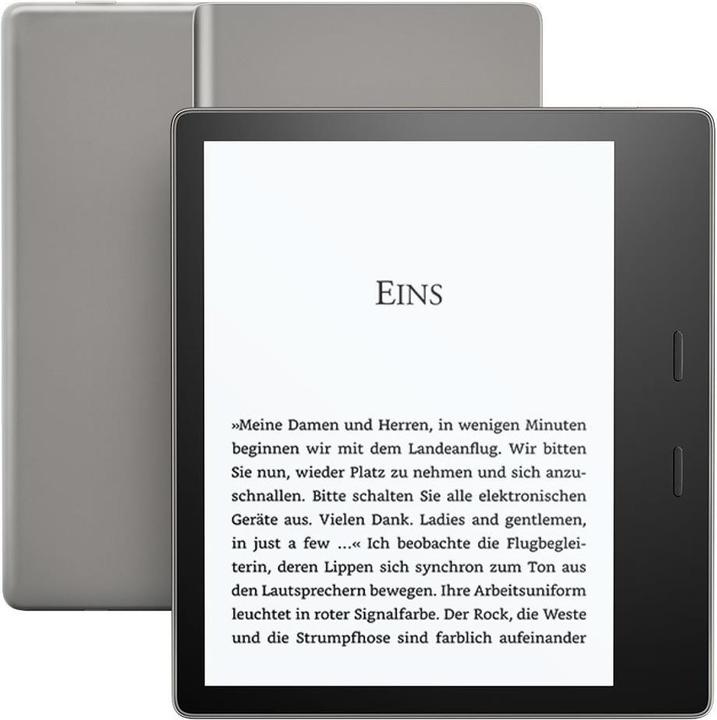 Image du produit Amazon Kindle Oasis (2017) (7", 32 Go, Graphite, Aluminium)