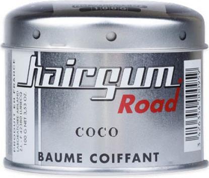 Image du produit Hairgum Road Coco Hairdressing Pomade Duft: Vanilla 100 g (Gel coiffant, Pommade capillaire)