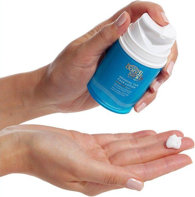 Actual product image Bondi Sands Gradual Tanning - Gradual Tanning Face Lotion (Self tanning cream, 75 ml)