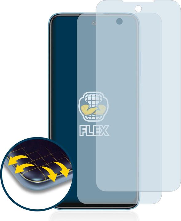 Produktbild BROTECT Full-Cover Displayschutz (2 Stück, Xiaomi Redmi 10)