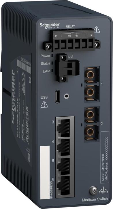 Image du produit Schneider Electric Schneider MCSESM063F2CU0 MODICON MANAGED (4 Ports)