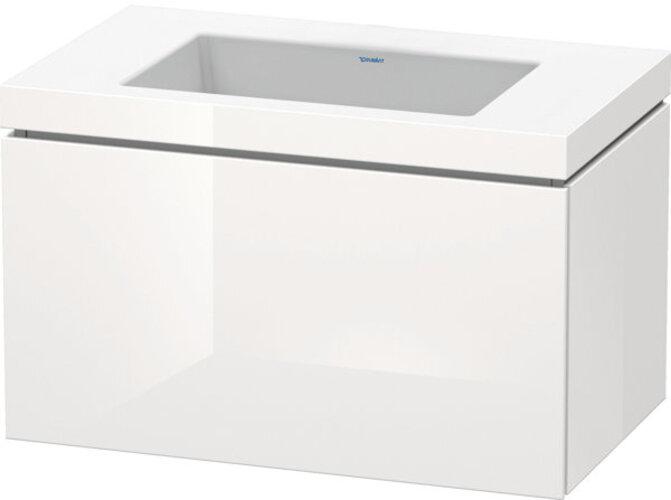 Produktbild Duravit Waschtischunterbau L-CUBE m WT Vero Air 500x800x480mm o HL we hgl