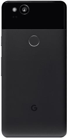 Actual product image Google Pixel 2 (128 GB, Just Black, 5", Single SIM, 12.20 Mpx, 4G)