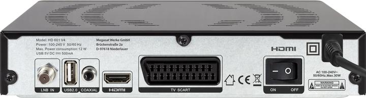 Produktbild Megasat HD 601 V4 Satellit (0.06 GB, DVB-S2)