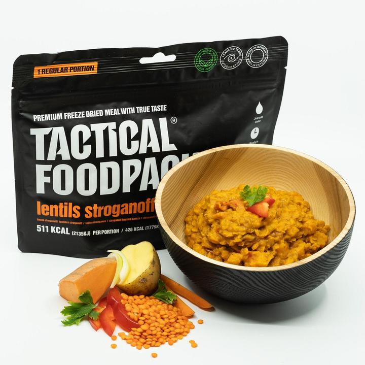 Produktbild Tactical Foodpack Lentils Stroganoff (120 g)
