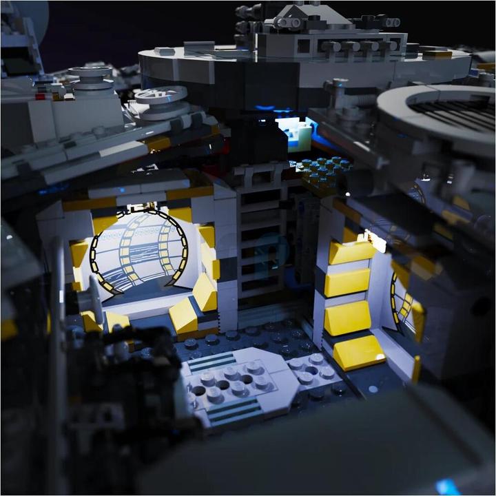 Image du produit Light my bricks LMB 2.0 Jeu de lumières LED pour LEGO 75192 Star Wars UCS Millennium Falcon