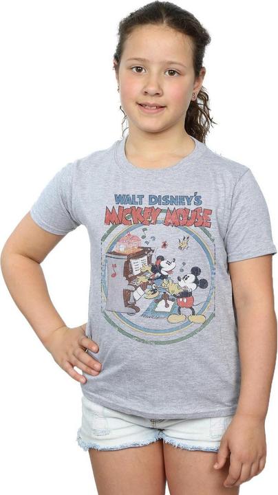 Immagine prodotto Disney Mickey Mouse Piano Maglietta Ragazze (152, 158)