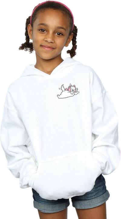 Produktbild Disney Aristocats Marie Sweet Backside Breast Print Kapuzenpullover Mädchen (152, 158)