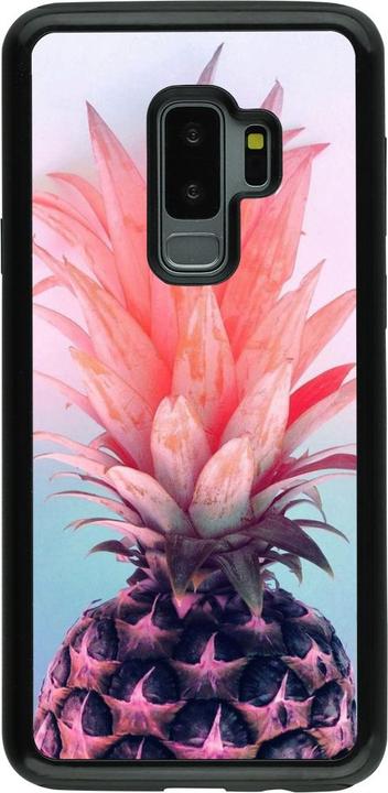 Image du produit PhoneLook Coque Hybrid Armor noir Purple Pink Pineapple (Samsung Galaxy S9+)