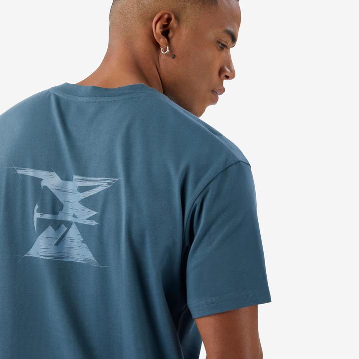 Actual product image Simond Herren Kletter-T-Shirt strapazierfähig - Vertika blau (S)