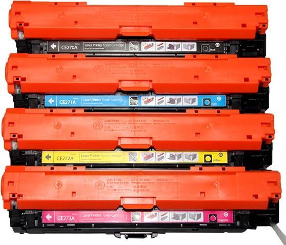 Immagine prodotto Hermex Toner HP Color LaserJet Enterprise CP5525n compatibile 4 pezzi (M, C, Y, FC)
