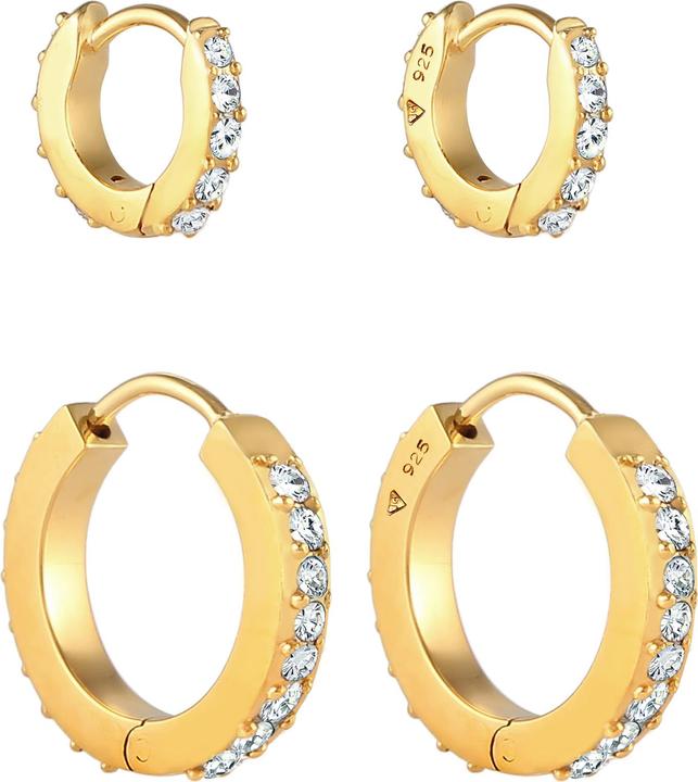 Immagine prodotto Elli Creolo (Argento 925, Cristallo di vetro)