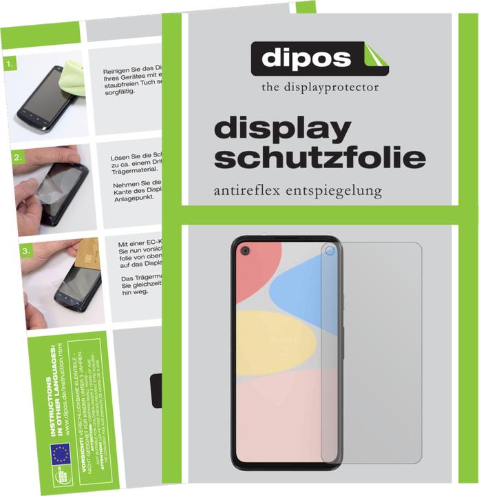 Actual product image Dipos Screen Protector Anti-Glare (1 Piece, Google Pixel 4a)