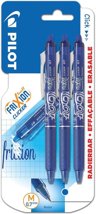 Image du produit Pilot Pen FriXion Ball Clicker (Bleu, 3 x)