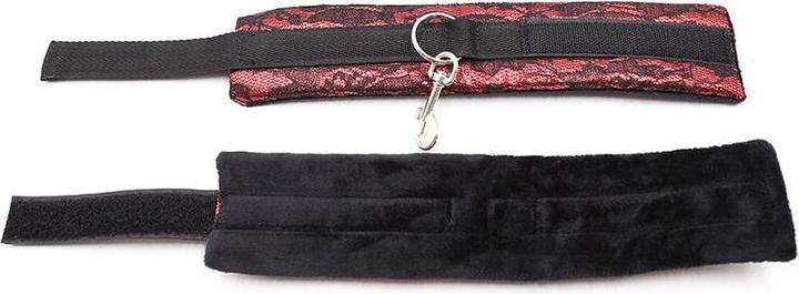 Produktbild Ohmama Fetisch Kurz Samtspitze Handfesseln Nylon