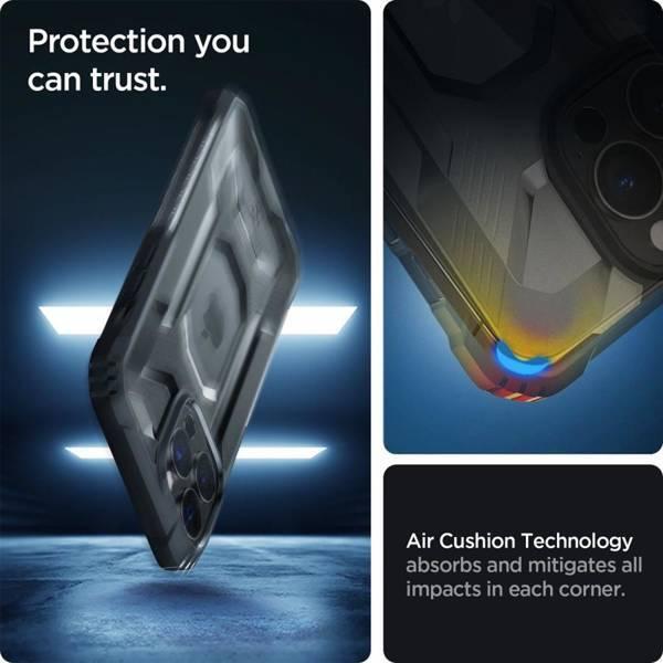 Actual product image Spigen Case Nitro Force Apple iPhone 13 Pro Max Matte Black (Apple iPhone 13 Pro Max)