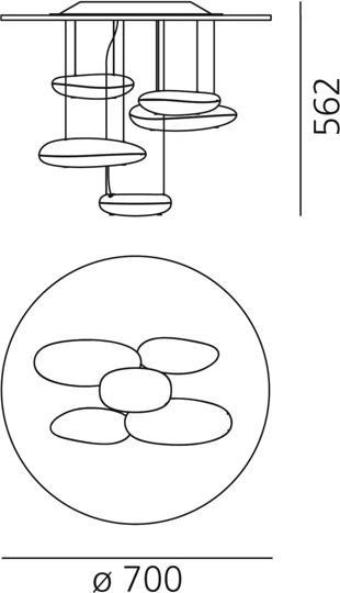 Produktbild Artemide Mercury Mini Ceiling (1447 lm)