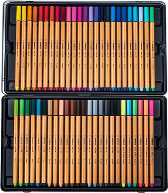 Image du produit STABILO point 88 Fineliner (Multicolore, 50 x)