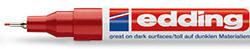 Actual product image Edding 780 Gloss varnish marker (Red, 0.80 mm, 1 x)