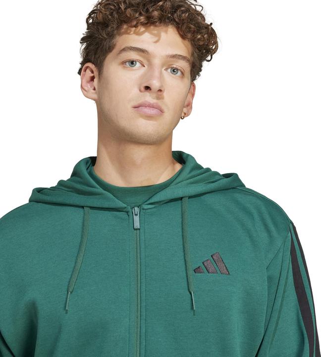 Produktbild adidas 3 Stripes Fleece Full Zip Hoodie (XL)