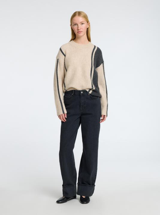 Actual product image Selected Femme Striped jumper (M)