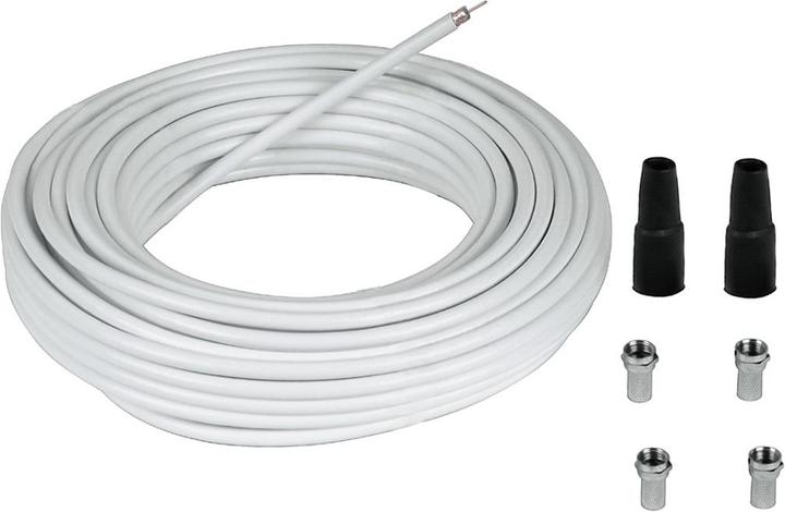 Immagine prodotto Hama Kit di collegamento SAT (85 dB, Cavi SAT)