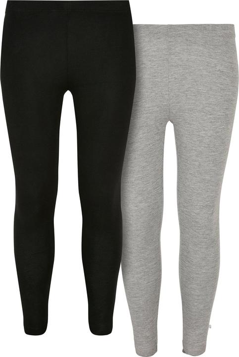 Actual product image Urban Classics Girls Jersey Leggings 2-Pack - 17220 (134)