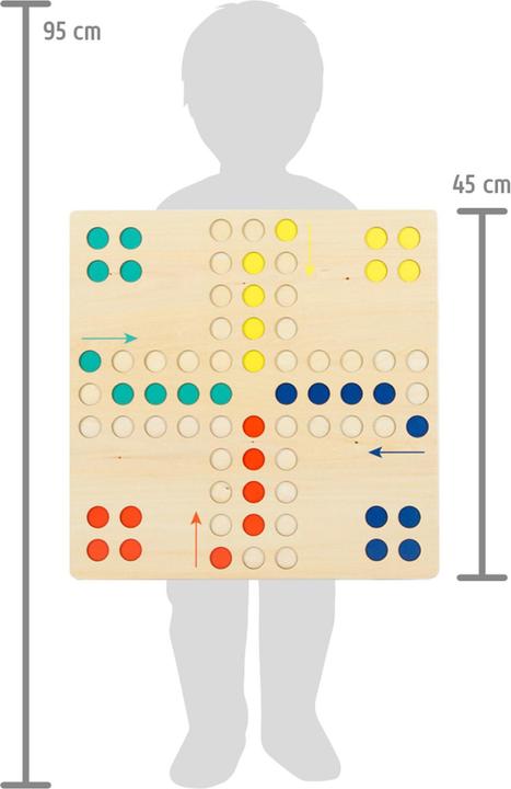 Actual product image small foot Ludo XL (German, French, Italian, English)