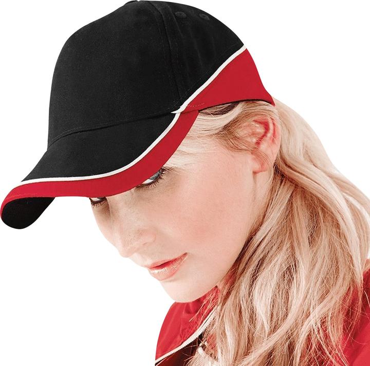 Immagine prodotto Beechfield Cappellino da baseball Teamwear Competition (confezione da 2) (Taglia unica)
