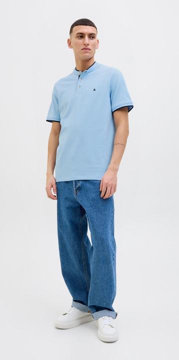 Actual product image Jack & Jones Jjepaulos Mao Polo Ss Noos (L)