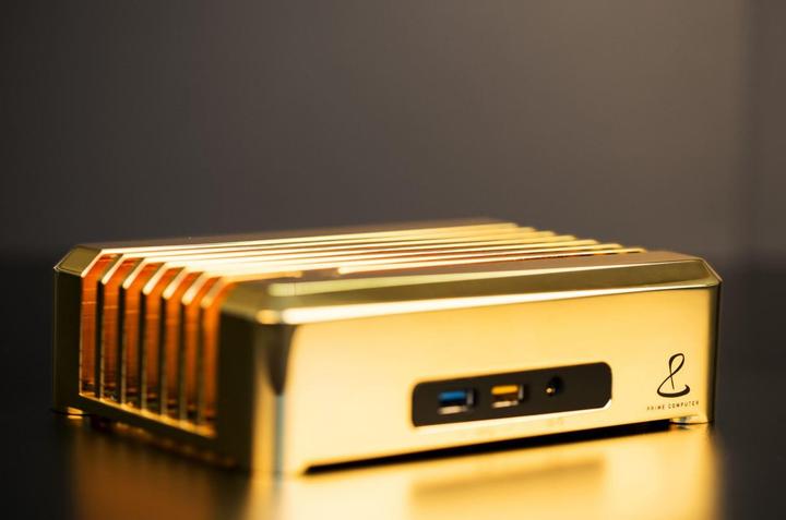 Image du produit Prime Computer PrimeMini 3 - Édition Or (Intel Core i5-6260U, 32 Go, 2000 Go)