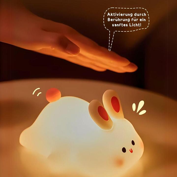 Actual product image Hermex LED rabbit night light