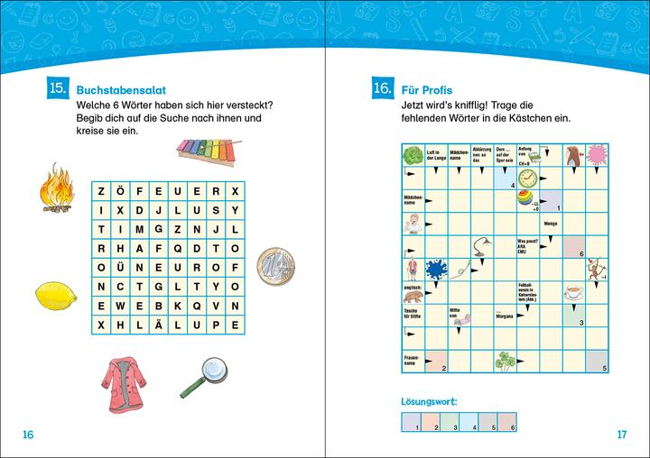 Immagine prodotto Leselöwen Kreuzworträtsel für Leseprofis - 2. Klasse (Sonnengelb) (Tedesco, Katrin Merle, Apprendimento e puzzle Loewe, 2022)