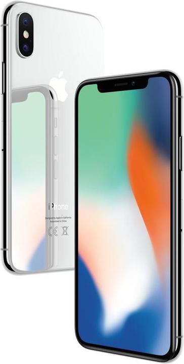 Immagine prodotto Apple iPhone X (256 GB, Argento, 5.80", 12 Mpx, SIM singola, A / Come nuovo)