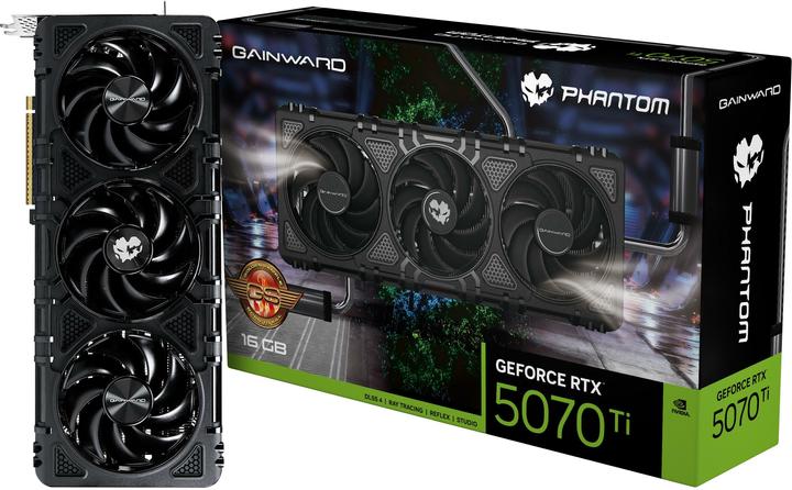 Immagine prodotto Gainward RTX5070Ti Phantom GS 16GB GDDR7 HDMI 3xDP (16 GB)