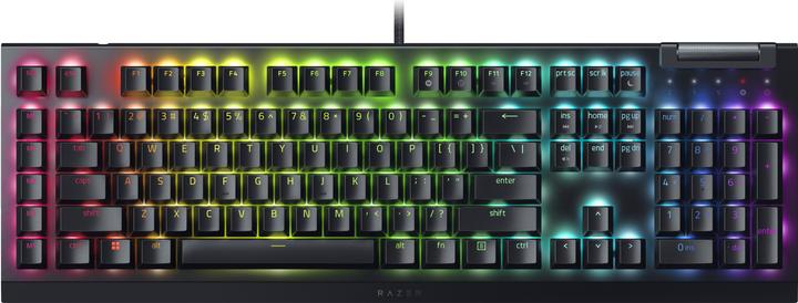 Produktbild Razer Klawiatura BlackWidow V4 X Green (RZ03-04700100-R3M1) (US, Kabelgebunden)