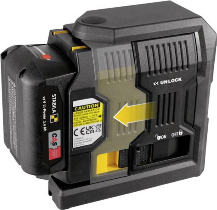 Produktbild Stabila LAX 500 G Kreuzlinienlaser Reichweite (max.): 40 m