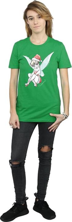 Immagine prodotto Disney Tinkerbell Christmas Fairy Maglietta Ampia Donna (XL)