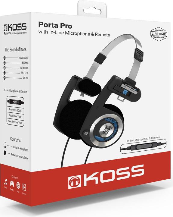 Produktbild Koss Porta Pro (keine Geräuschunterdrückung, Kabelgebunden)