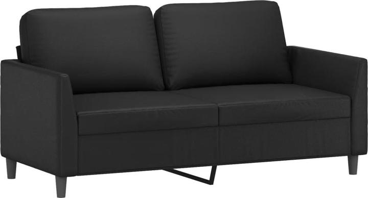 Immagine prodotto VidaXL Divano a 2 posti nero 140 cm in similpelle, colore (2 posti)