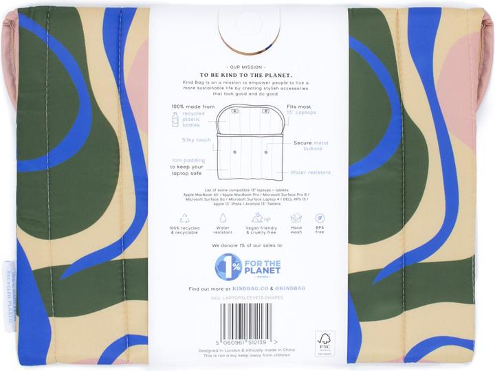 Energy Label Kind Bag Laptop Sleeve 13" Shapes (13")