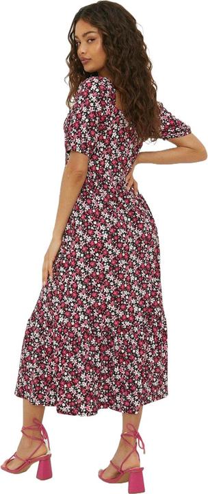 Immagine prodotto Dorothy Perkins Vestito Midi Piccola Stampa alla Moda Multilivello Donna (36 D)