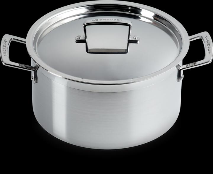 Produktbild Le Creuset 3-PLY 3-TLG. KOCHSET (24 cm, Pfannenset + Topfset, Edelstahl)
