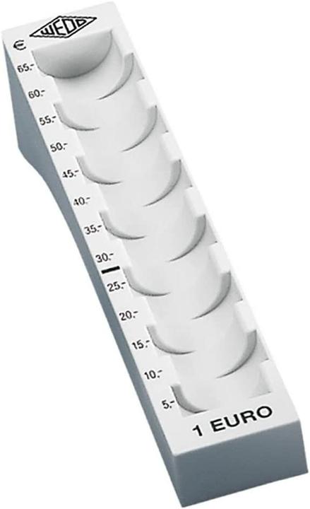 Image du produit Wedo EURO 1,00 - planche à compter - gris clair - pour P/N : (Compteuse de pièces)