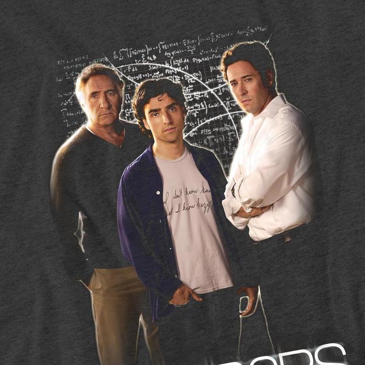 Actual product image Numb3rs Unisex Adult Equations T-Shirt (L)