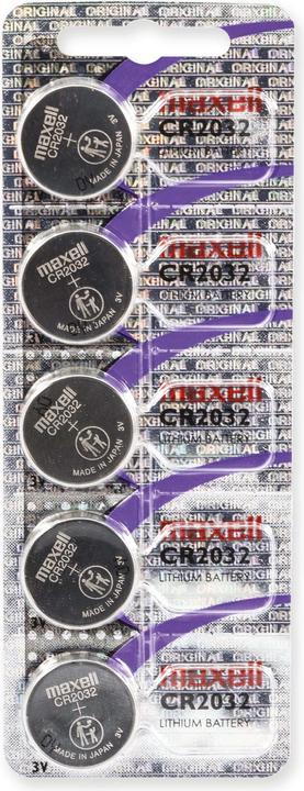 Maxell Elettronica CR2032 (5 pz., CR2032, 220 mAh)