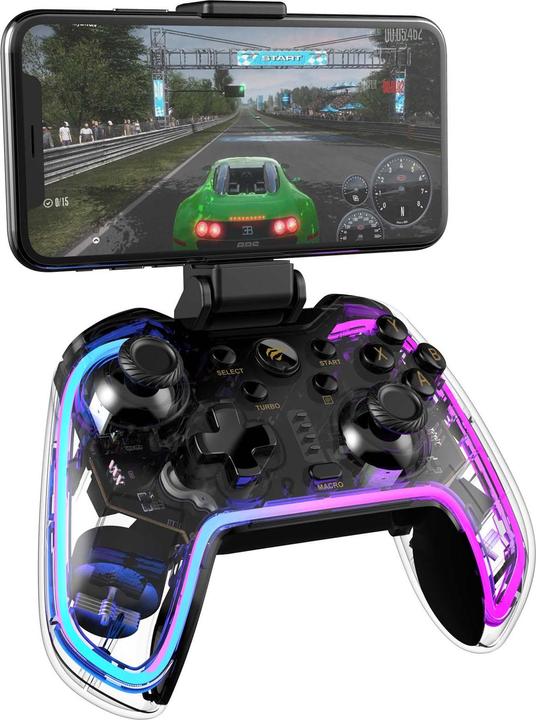 Actual product image Havit Wireless controller G158BT pro (white) (iOS, Android, PC, PS4, Xbox One S, PS3, Switch)